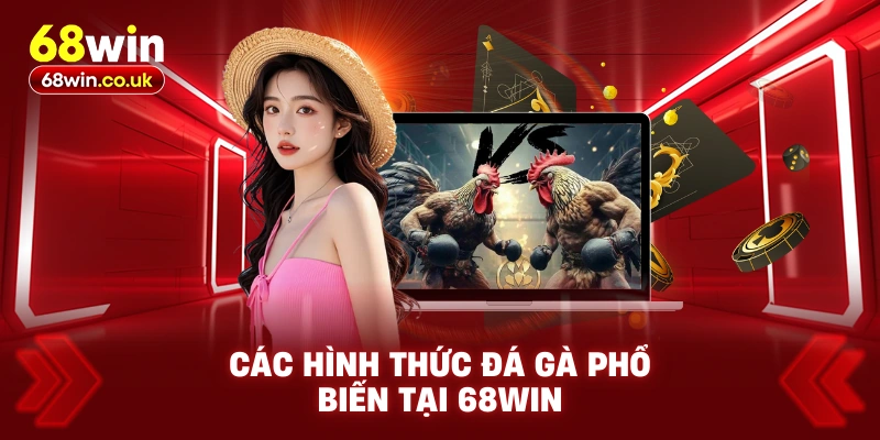Các Hình Thức Đá Gà Phổ Biến Tại 68WIN